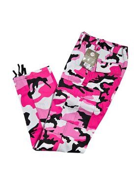 NWT | Rothco Pink Camo Battle Dress Uniform Cargo Pants XSmall